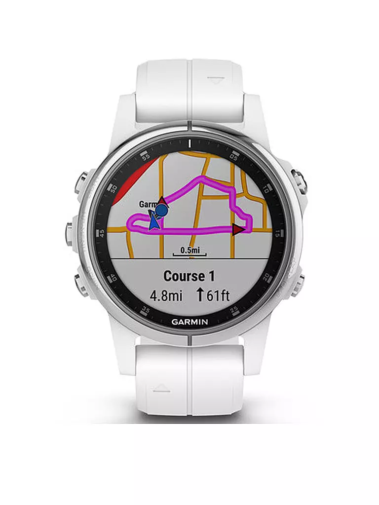 GARMIN | GPS-Sportuhr Fenix 5S Plus | weiß