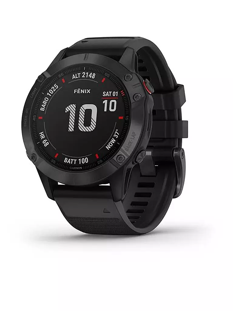 GARMIN | GPS-Sportuhr Fenix 6 Pro | schwarz