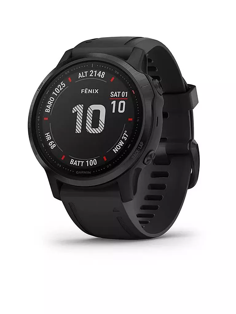 GARMIN | GPS-Sportuhr Fenix 6S Pro | schwarz