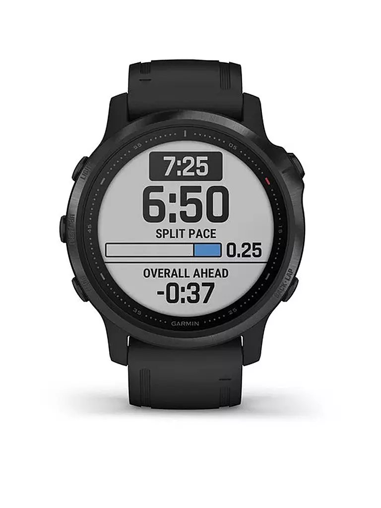 GARMIN | GPS-Sportuhr Fenix 6S Pro | schwarz