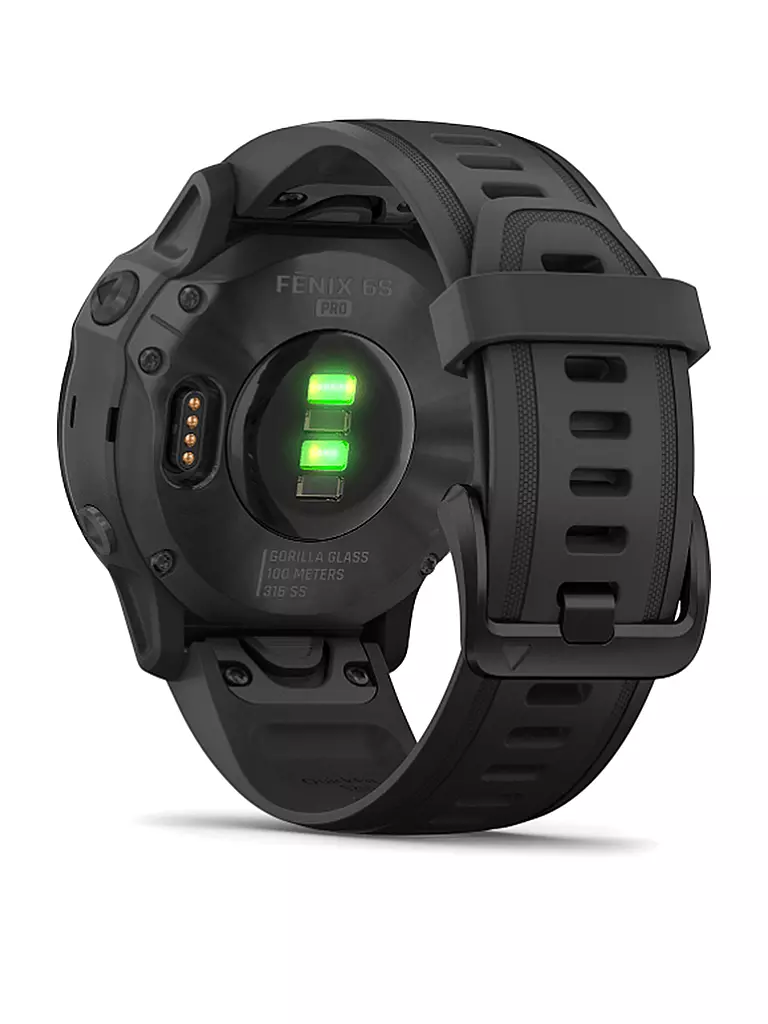 GARMIN | GPS-Sportuhr Fenix 6S Pro | schwarz