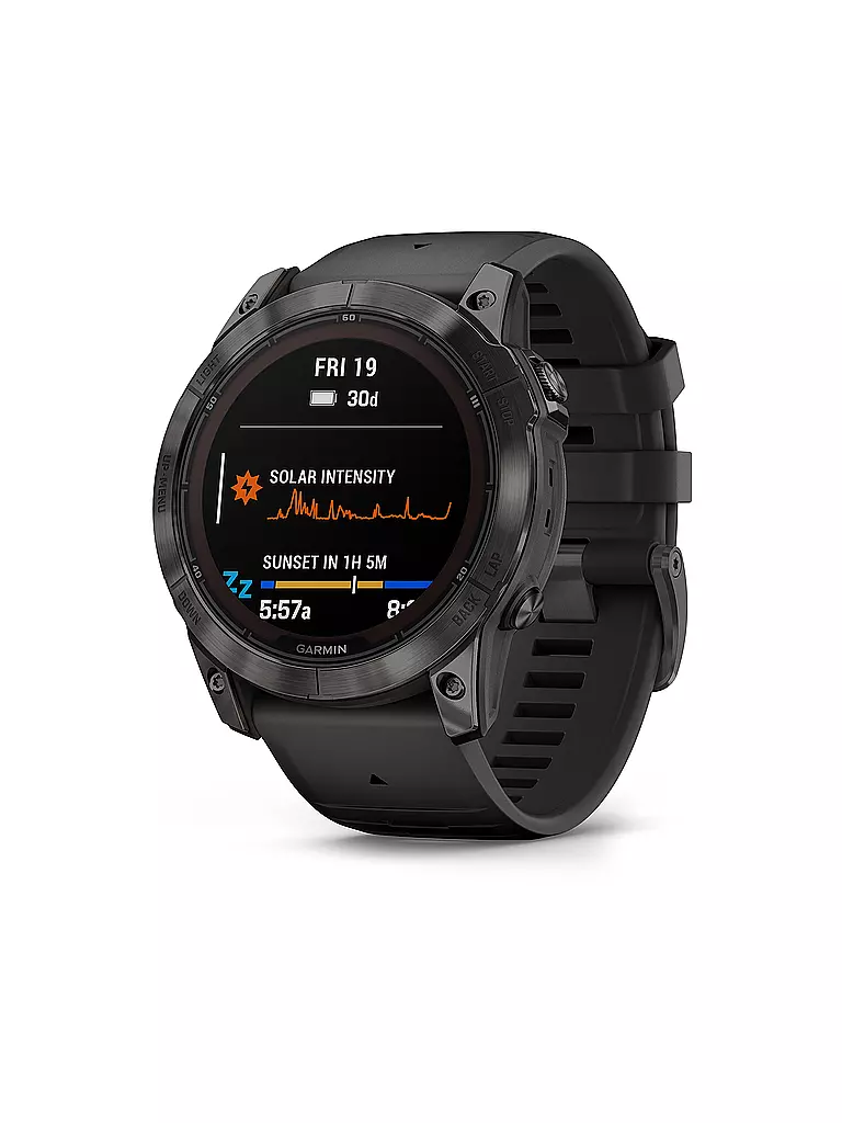 GARMIN | GPS-Sportuhr fenix 7X Pro Sapphire Solar | schwarz