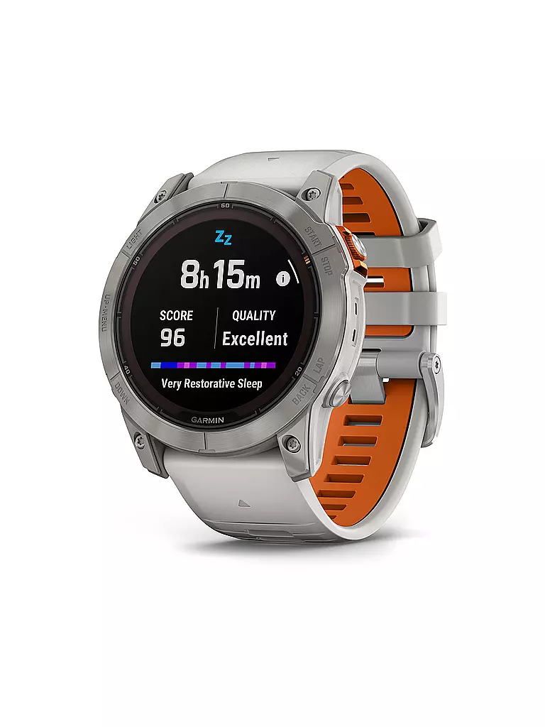 GARMIN | GPS-Sportuhr fenix 7X Pro Sapphire Solar | silber