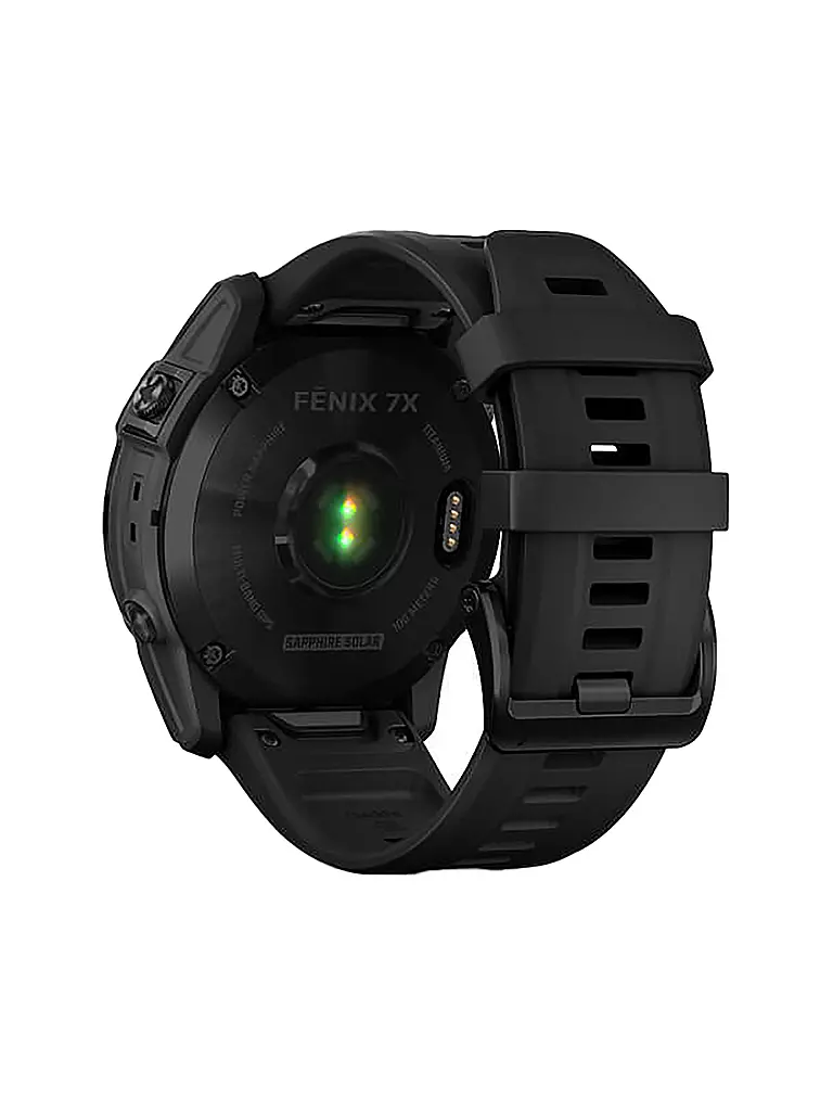 GARMIN | GPS-Sportuhr Fenix 7X Sapphire Solar | schwarz