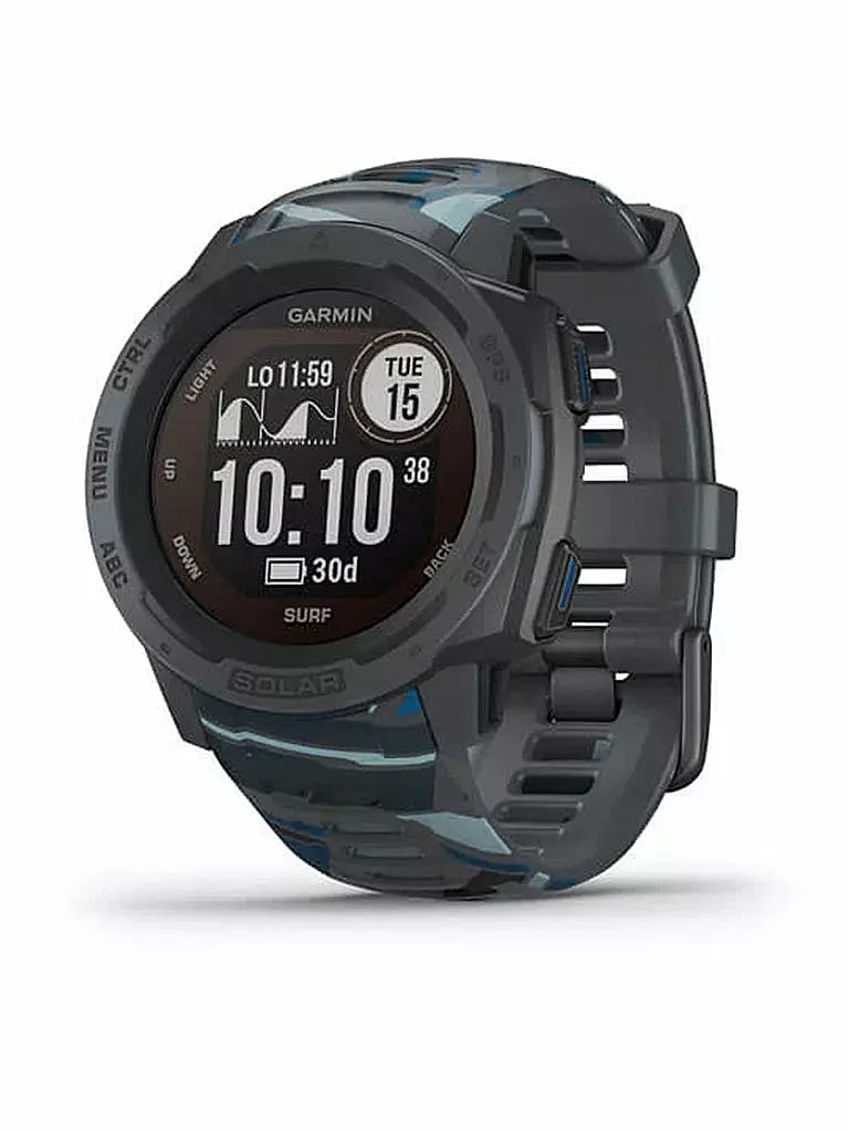 GARMIN | GPS-Sportuhr Instinct® Solar Surf | blau