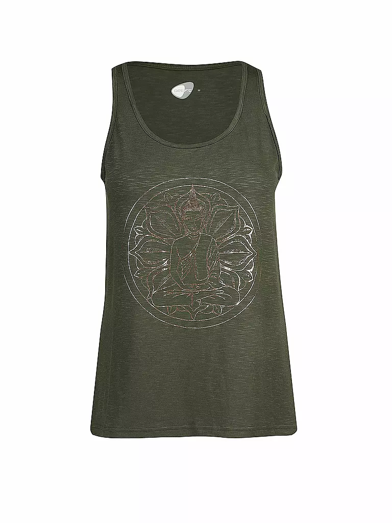 GETFIT | Damen Yoga Tanktop | grün