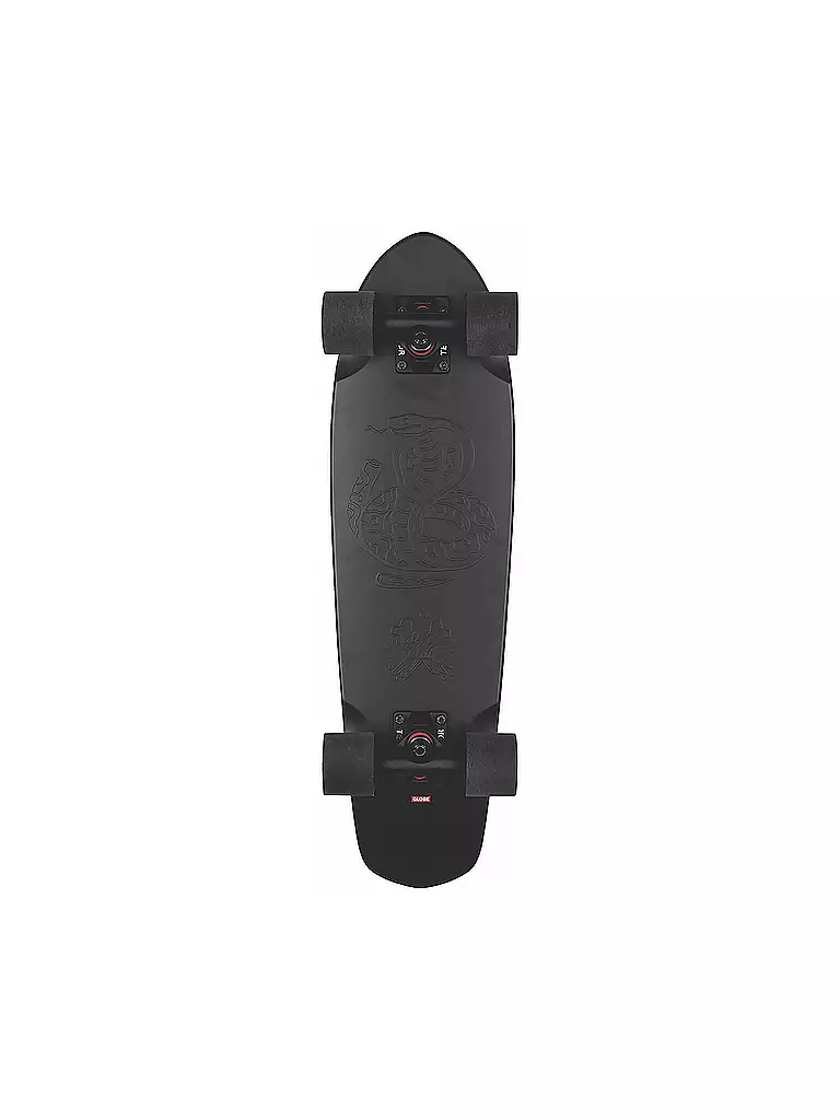 GLOBE | Cruiser Longboard Blazer 26" In Black the F Out | schwarz