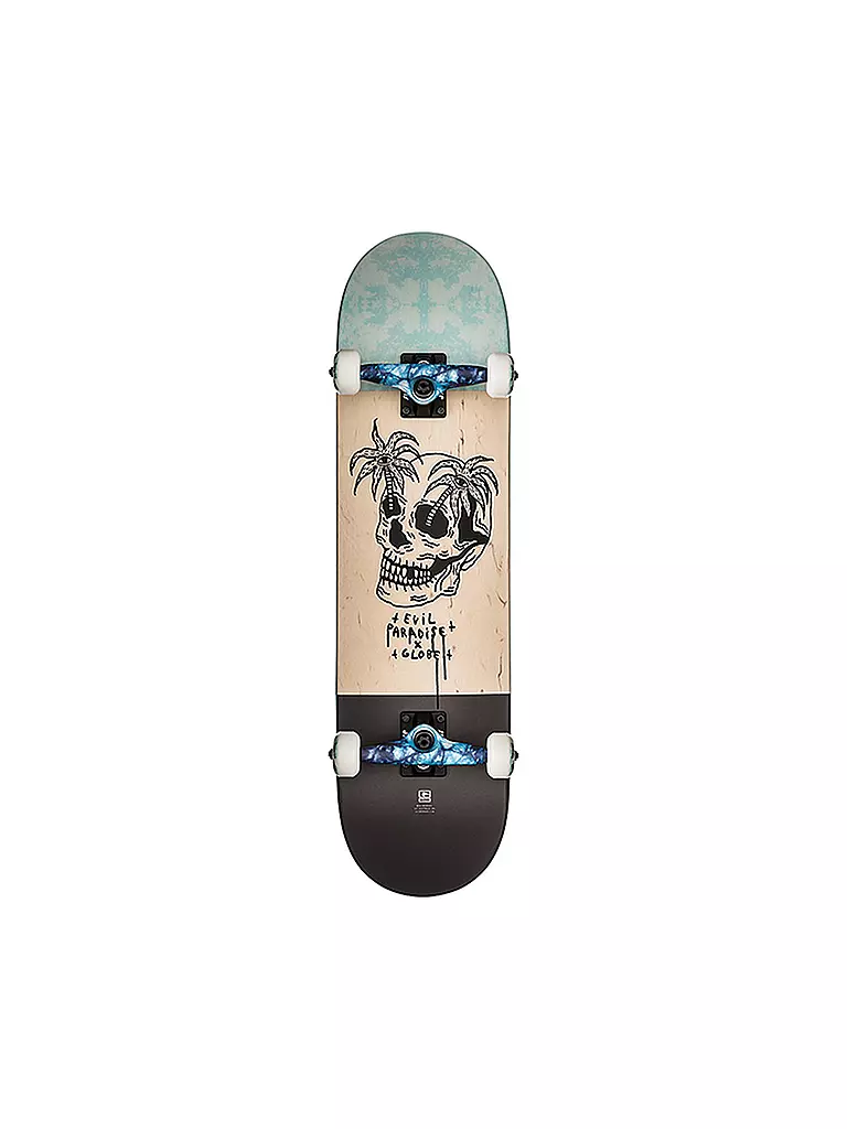 GLOBE | Skateboard Evil Paradise 31,75" Complete Palm Eyes | 