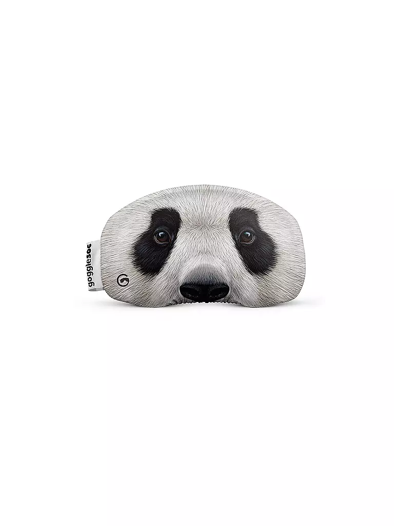 GOGGLESOC | Skibrillenschutz Panda | weiß