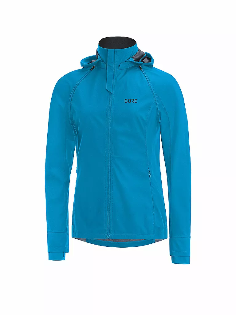 GORE | Damen Zip-Off Laufjacke R3 WINDSTOPPER® | 