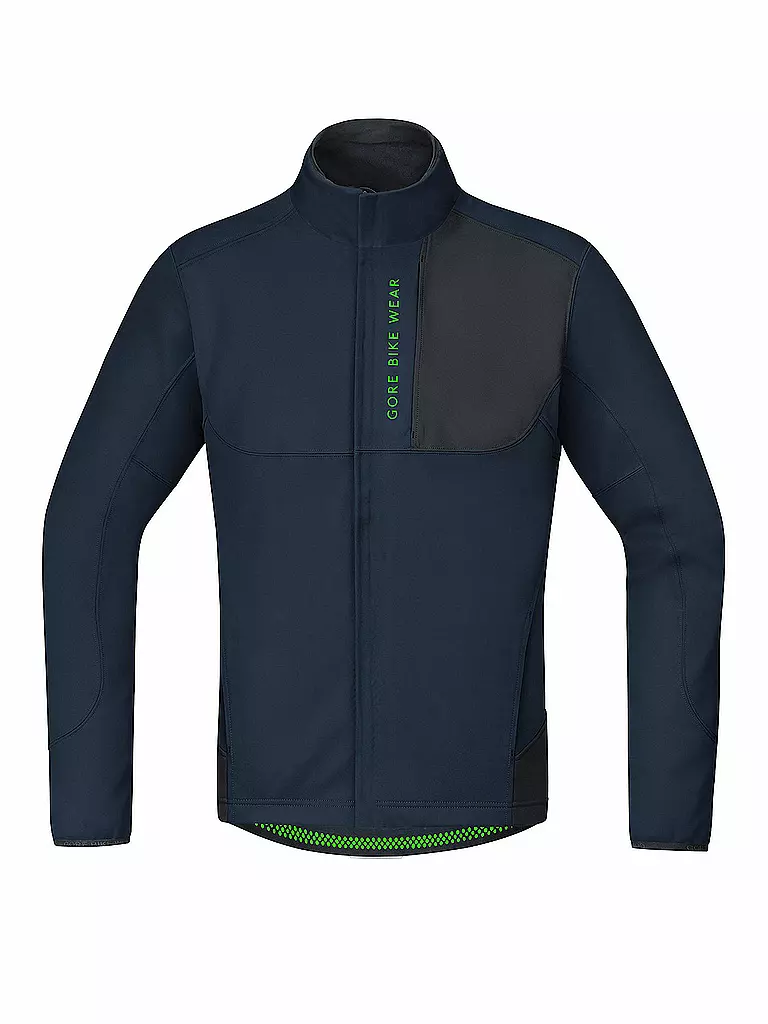 GORE | Herren Radjacke Power Trail WINDSTOPPER® Soft Shell Thermo | 