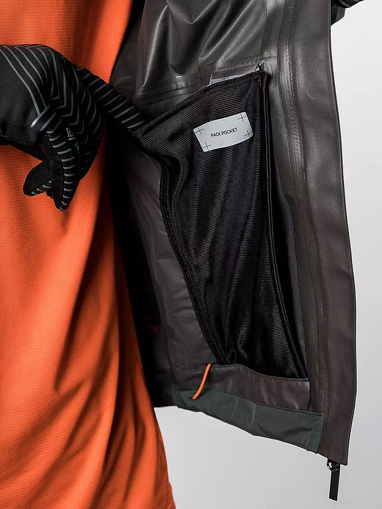 GORE | Herren Winter Radjacke Endure | grau