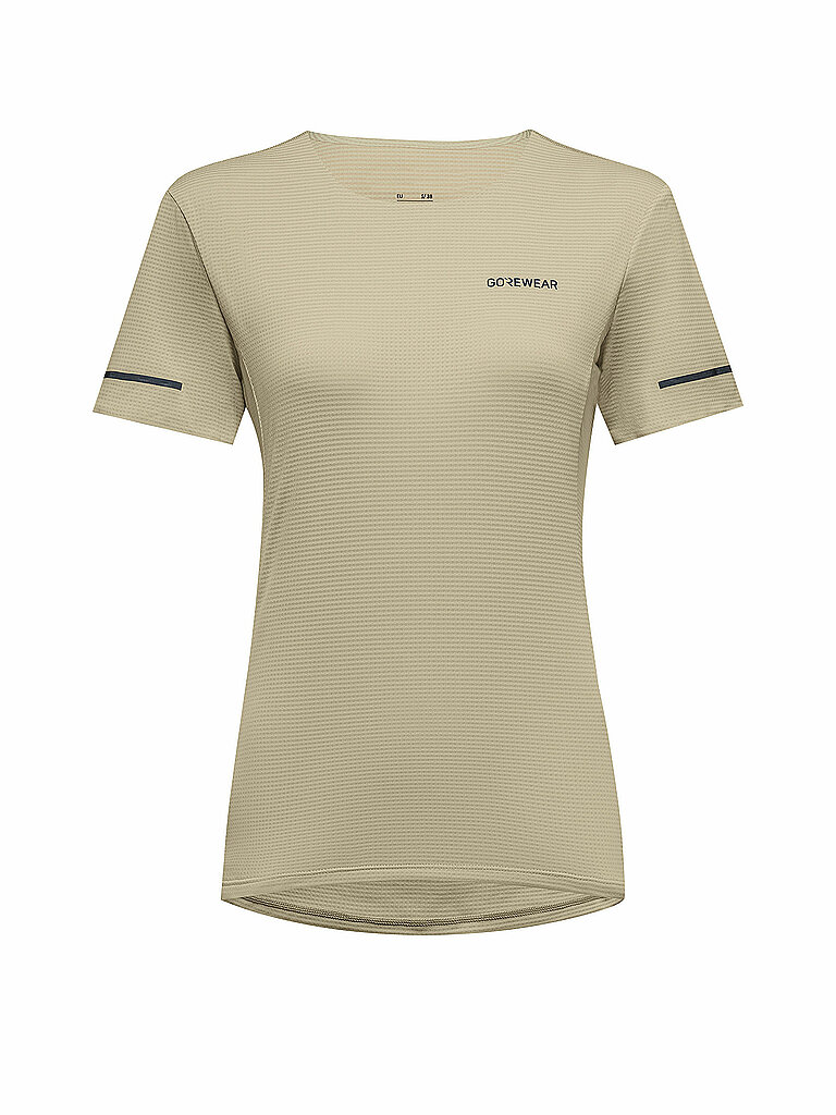 GOREWEAR GOREWEAR Damen Laufshirt Contest 2.0 beige | S, beige