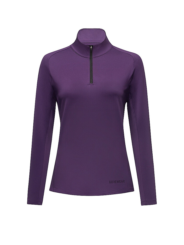 GOREWEAR GOREWEAR Damen Laufshirt Everyday 1/4 Zip lila | 38, lila