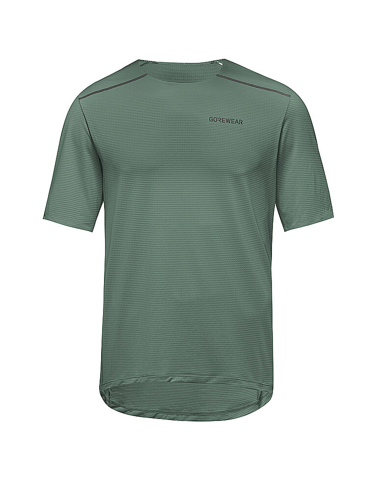 GOREWEAR GOREWEAR Herren Laufshirt Contest 2.0 dunkelgrün | M, dunkelgrün