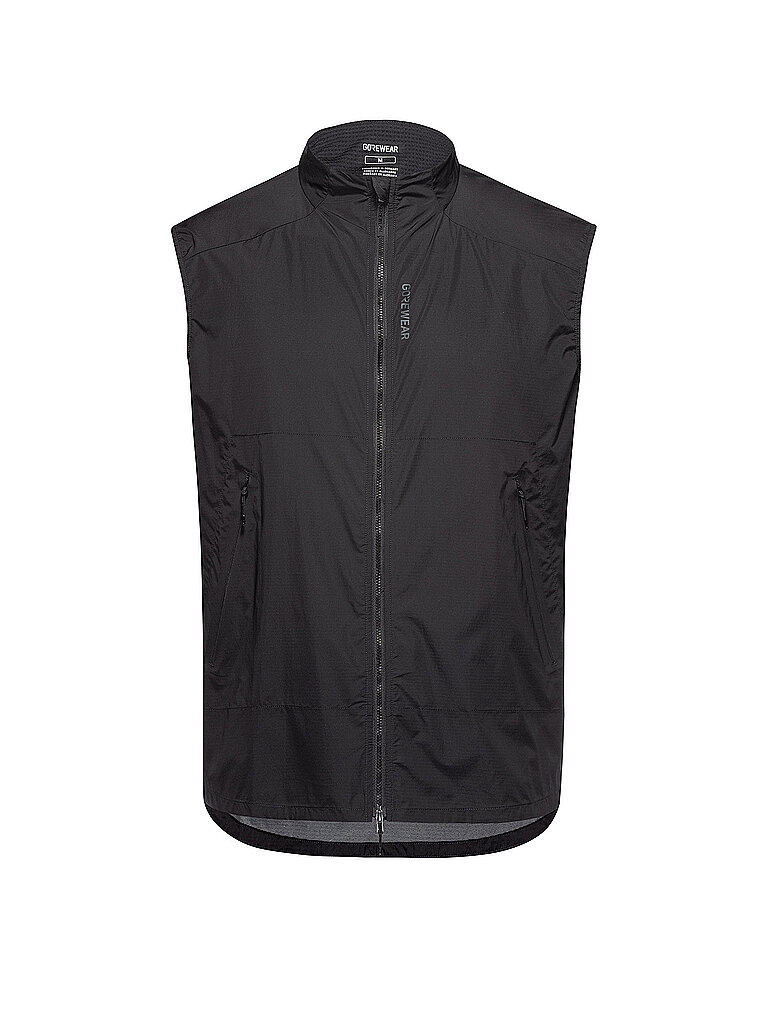 GOREWEAR GOREWEAR Herren Laufweste Concurve Windbreaker schwarz | M, schwarz