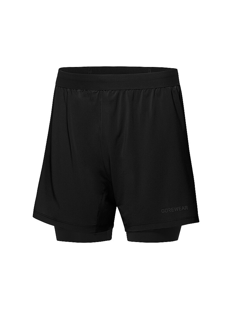 GOREWEAR GOREWEAR Herren Laufshorts Concurve 5 2in1 schwarz | XXL, schwarz