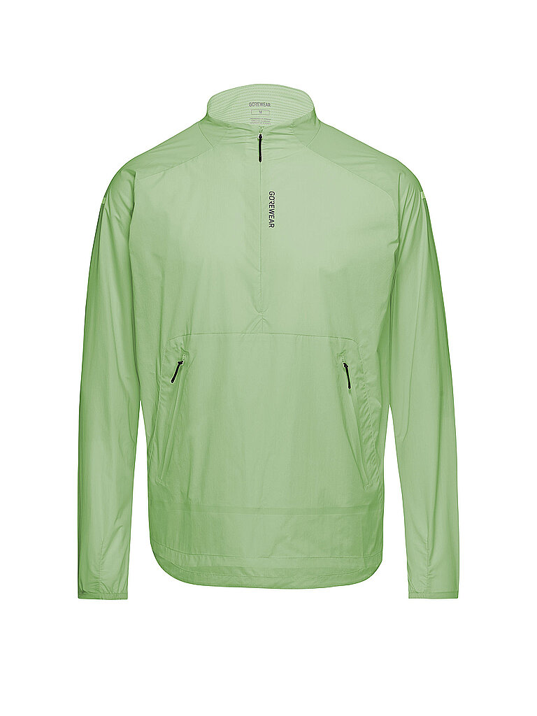 GOREWEAR GOREWEAR Herren Laufjacke Concurve Windbreaker hellgrün | S, hellgrün