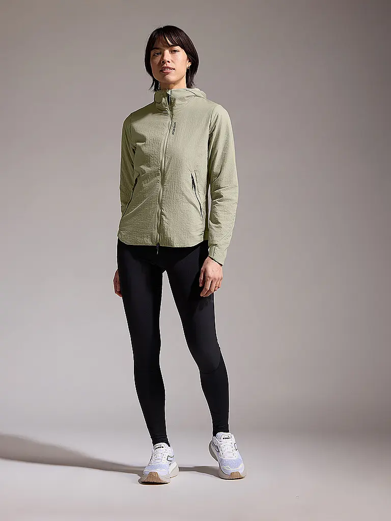 GOREWEAR | Damen Laufjacke CONCURVE WINDSTOPPER® | beige