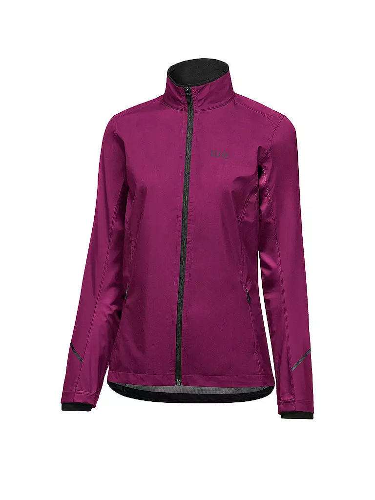 GOREWEAR | Damen Laufjacke R3 Partial GORE-TEX INFINIUM™ | beere