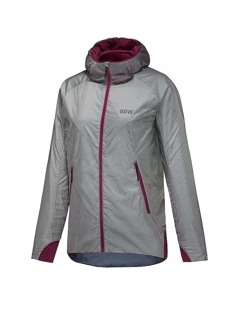 GOREWEAR | Damen Laufjacke R5 GORE-TEX INFINIUM™ | grau