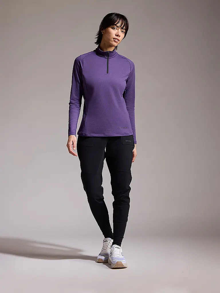 GOREWEAR | Damen Laufshirt Everyday 1/4 Zip | lila