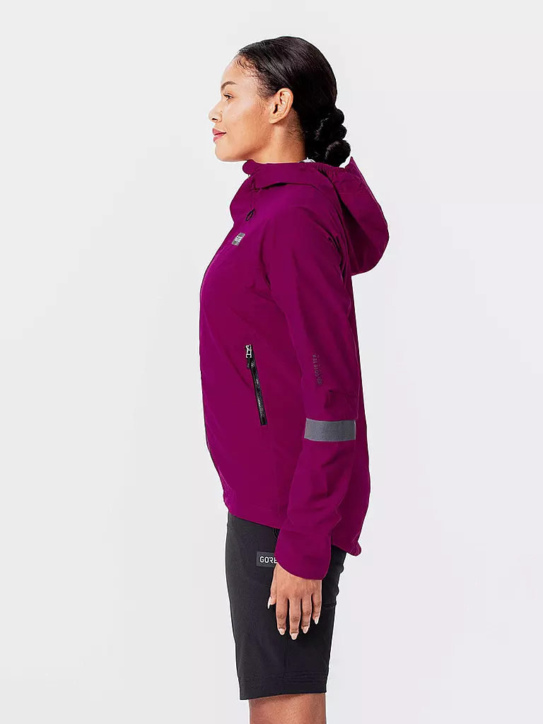 GOREWEAR | Damen Radjacke Lupra GORE-TEX INFINIUM™ | beere