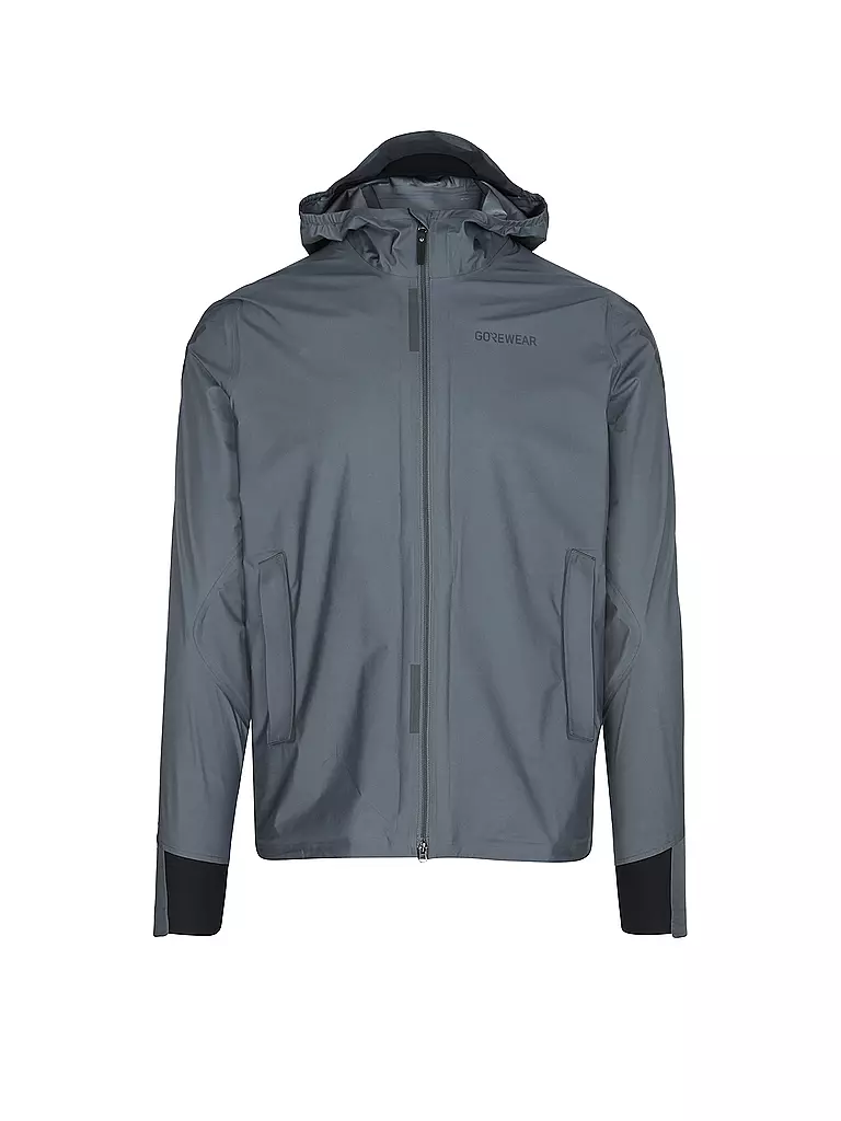 GOREWEAR | Herren Laufjacke Concurve Gore-Tex | grau