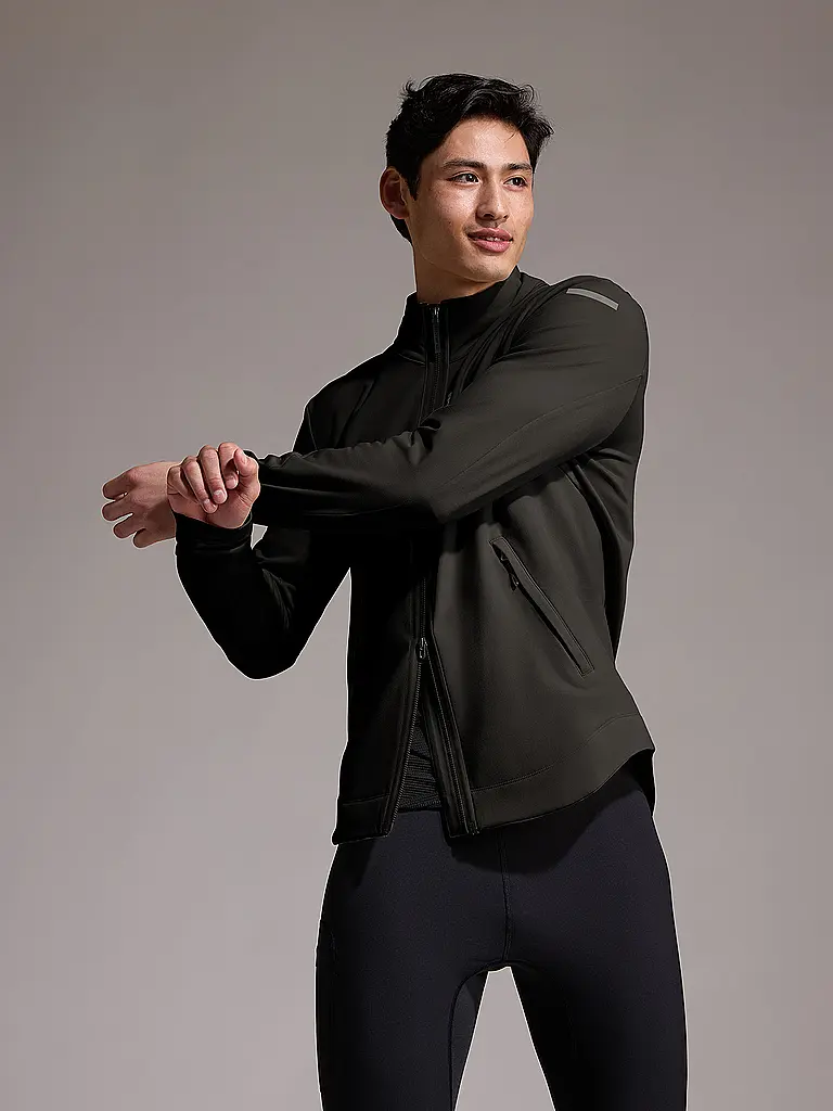 GOREWEAR | Herren Laufshirt Concurve Thermo Hybrid | Schwarz