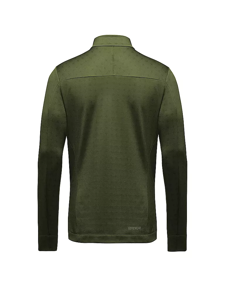 GOREWEAR | Herren Laufshirt Everyday Thermo 1/4-Zip | grau