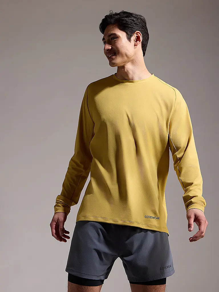 GOREWEAR | Herren Laufshirt Everyday | senf