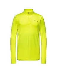 GOREWEAR | Herren Laufshirt Training Thermo 1/4 Zip | gelb