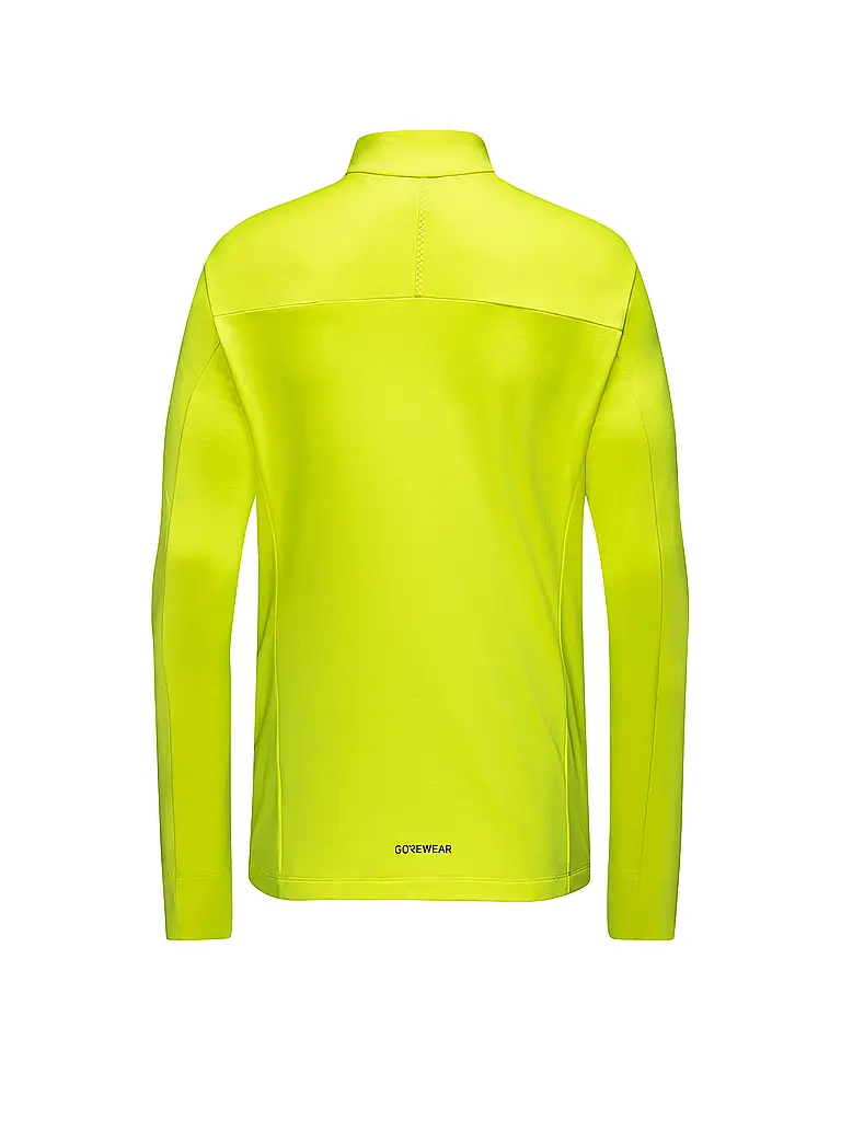 GOREWEAR | Herren Laufshirt Training Thermo 1/4 Zip | gelb