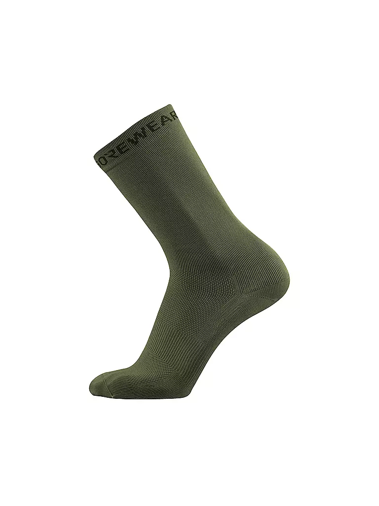 GOREWEAR | Herren Radsocken Essential | dunkelgrün