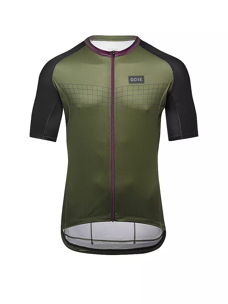 GOREWEAR | Herren Radtrikot Grid Fade 2.0 | dunkelgrün