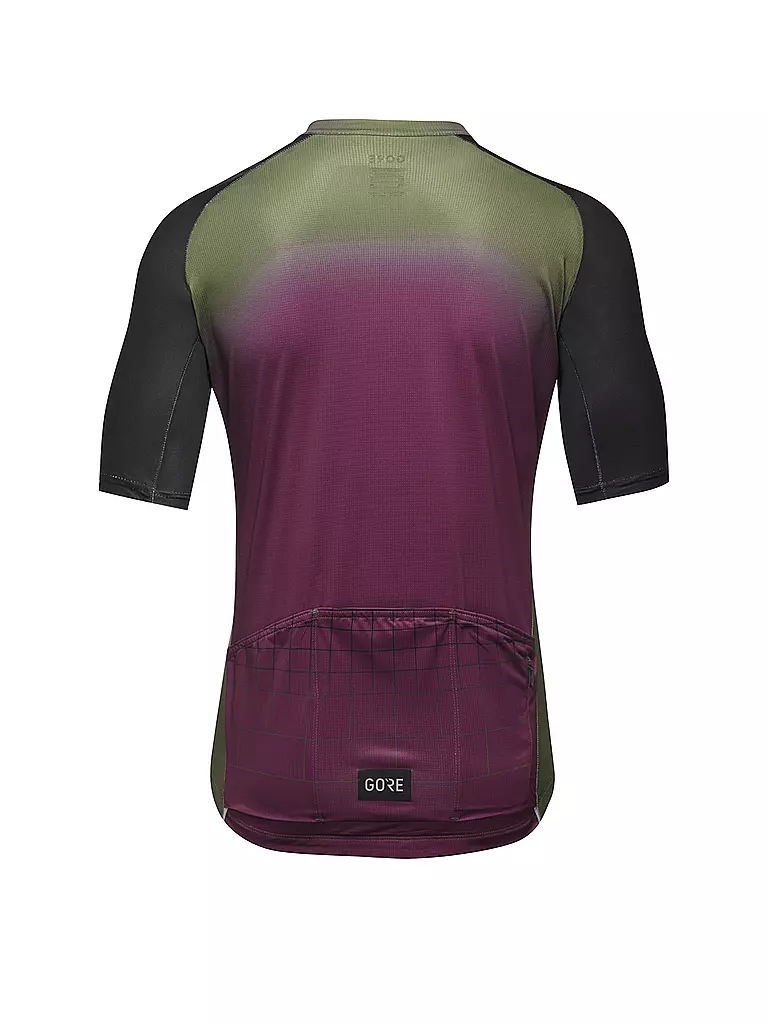 GOREWEAR | Herren Radtrikot Grid Fade 2.0 | dunkelgrün