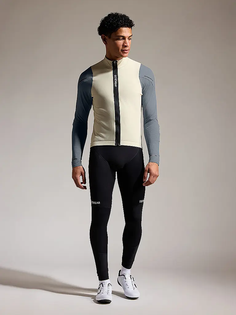 GOREWEAR | Herren Radtrikot Spinshirt Thermo | beige