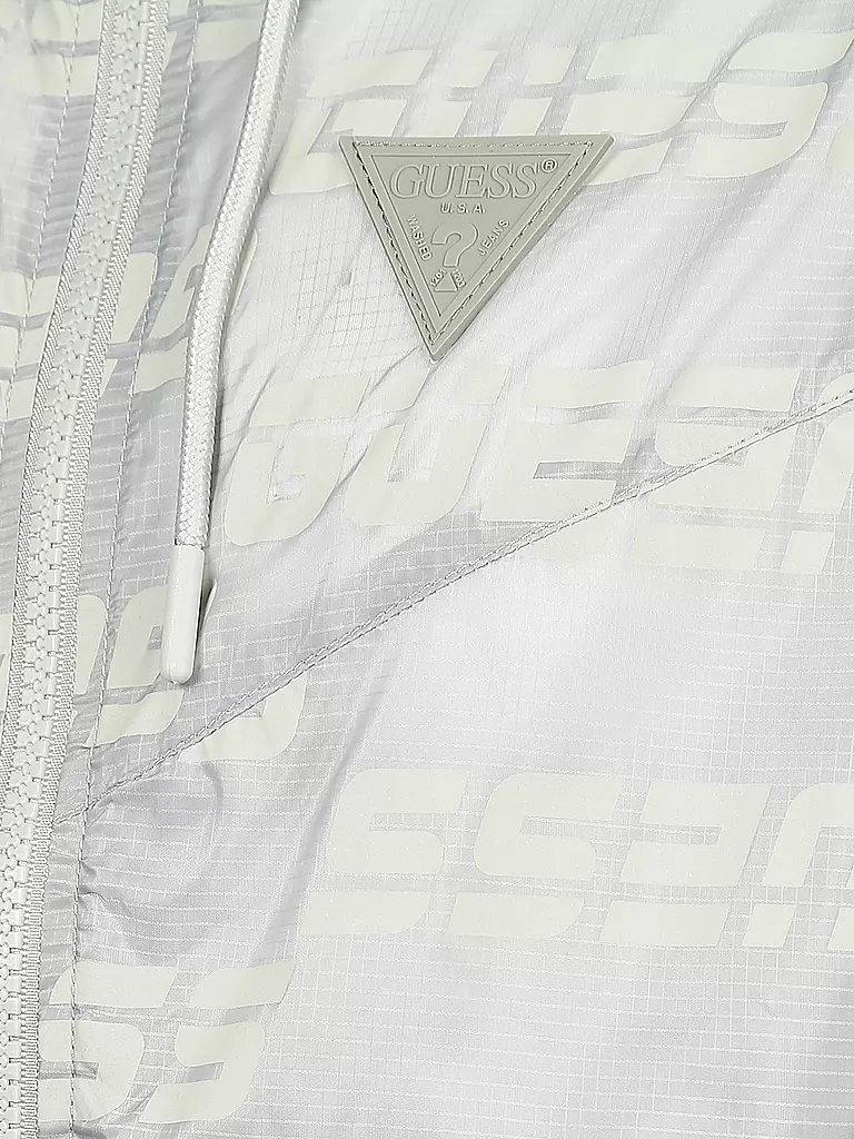 GUESS PERFORMANCE | Damen Fitnessjacke Packable | grau