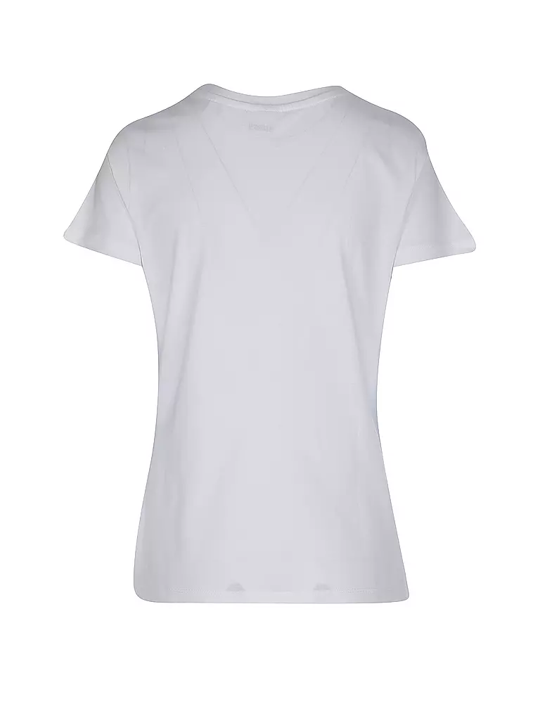 GUESS PERFORMANCE | Damen T-Shirt Logo | weiß