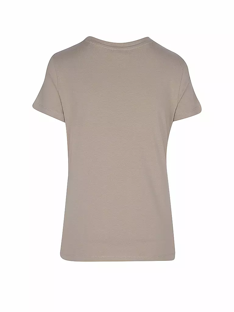 GUESS PERFORMANCE | Damen T-Shirt Schriftzug | beige