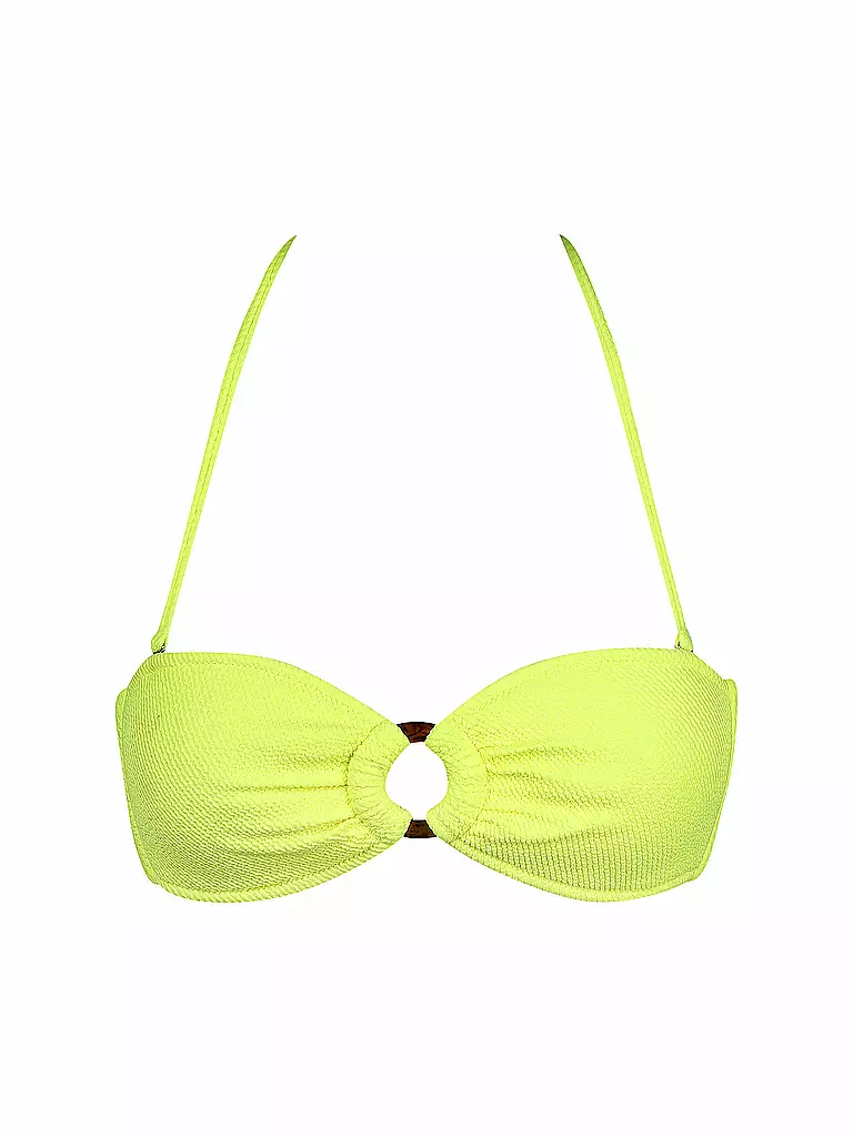GUESS | Damen Bikinioberteil Bandeau Neon | gelb