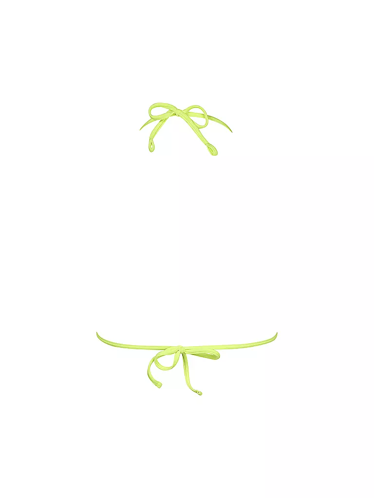 GUESS | Damen Bikinioberteil Triangle Neon | gelb