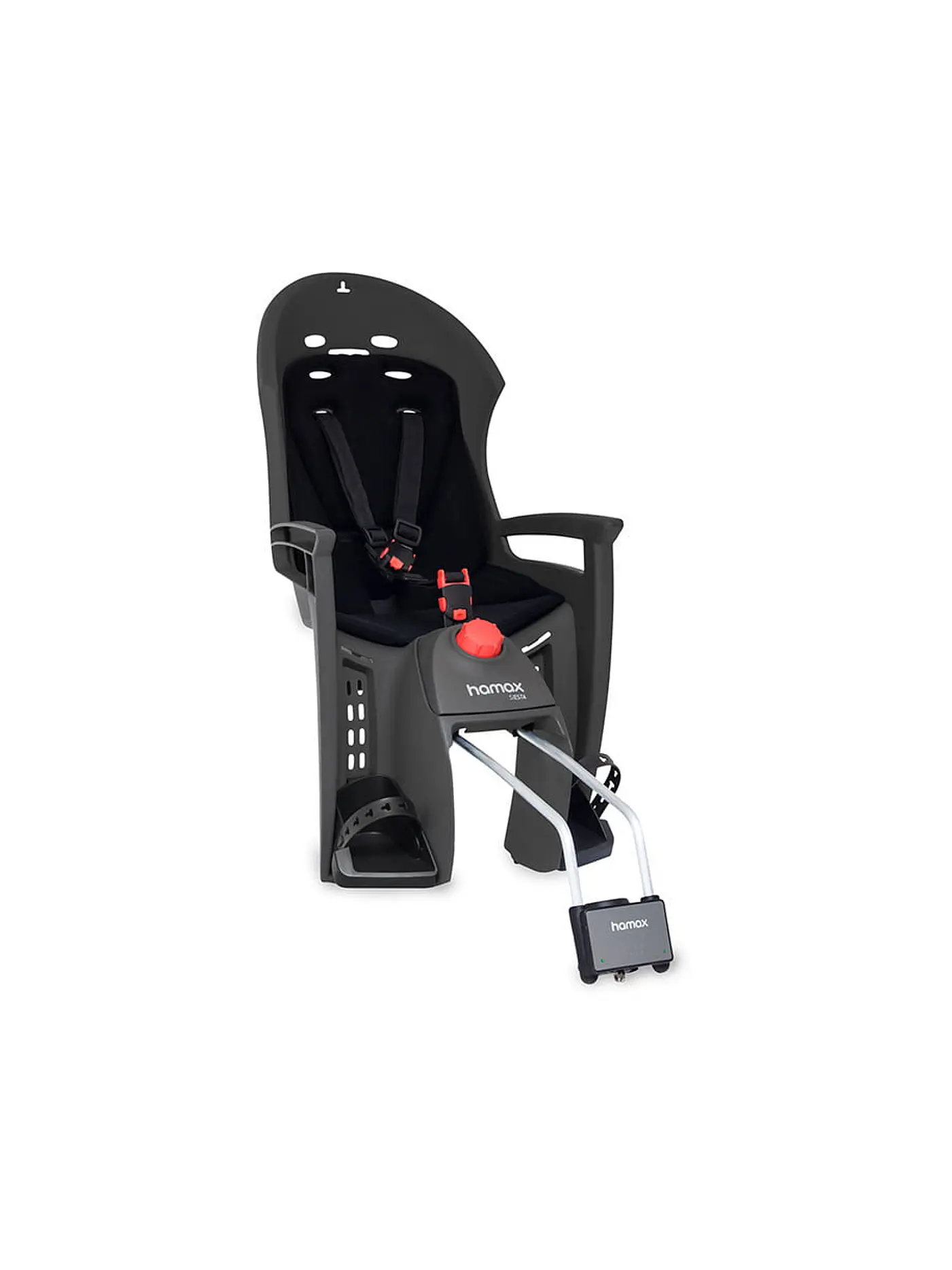 HAMAX | Fahrrad Kindersitz Siesta | grau