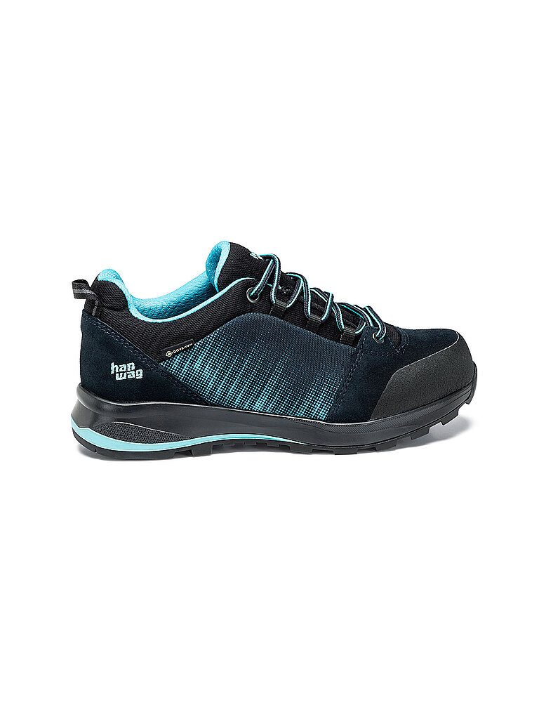 Hanwag HANWAG Damen Wanderschuhe Klarsby Low Bunion GTX Low dunkelblau | 37, dunkelblau