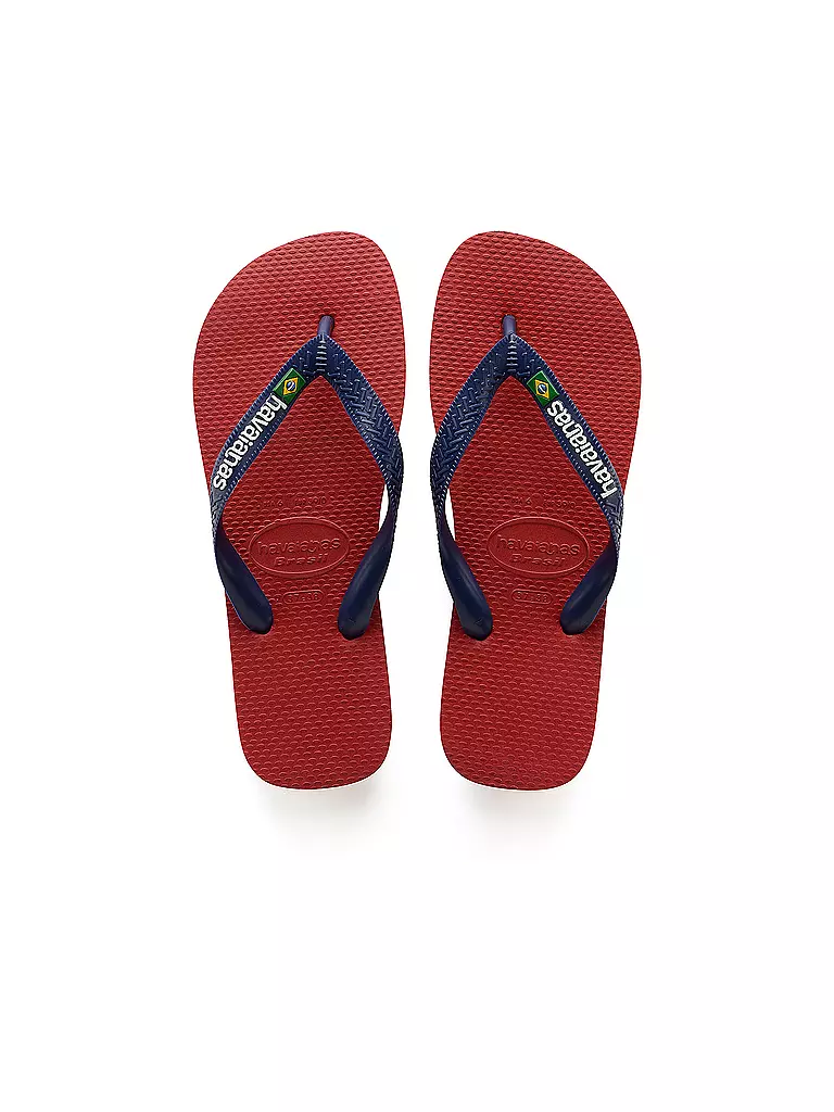 HAVAIANAS | Herren Zehentrenner Brasil Logo | rot