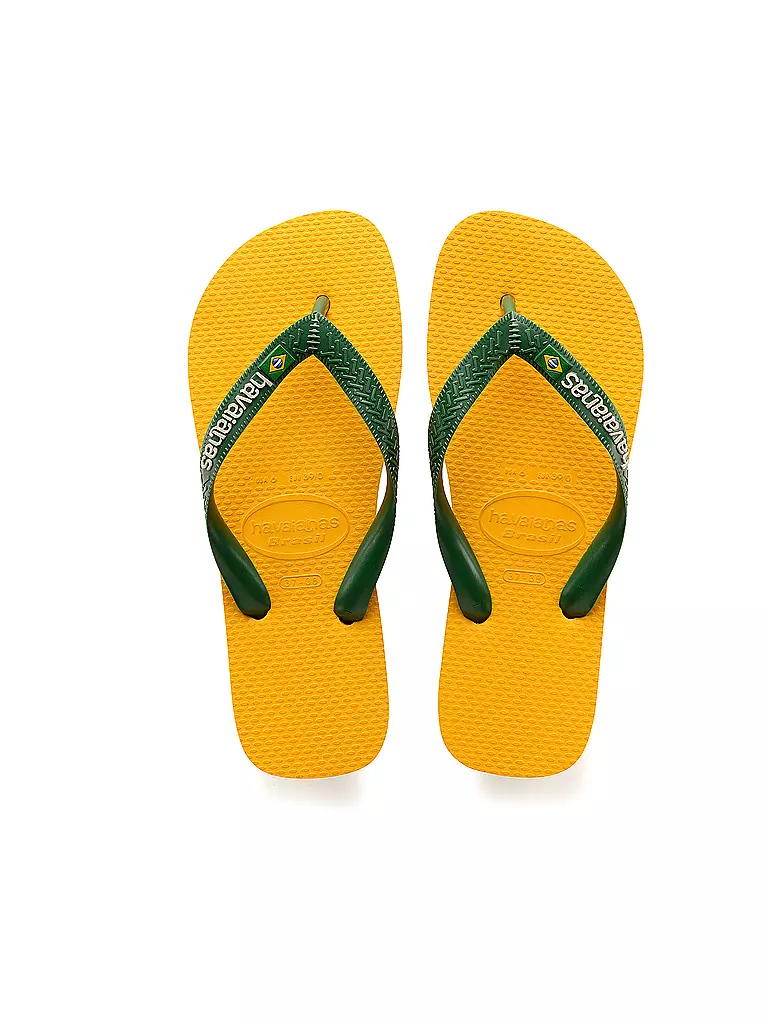 HAVAIANAS | Herren Zehentrenner Brasil Logo | gelb