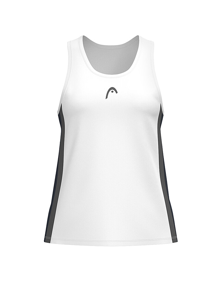 Head HEAD Damen Tennistank Club weiss | XS, weiss