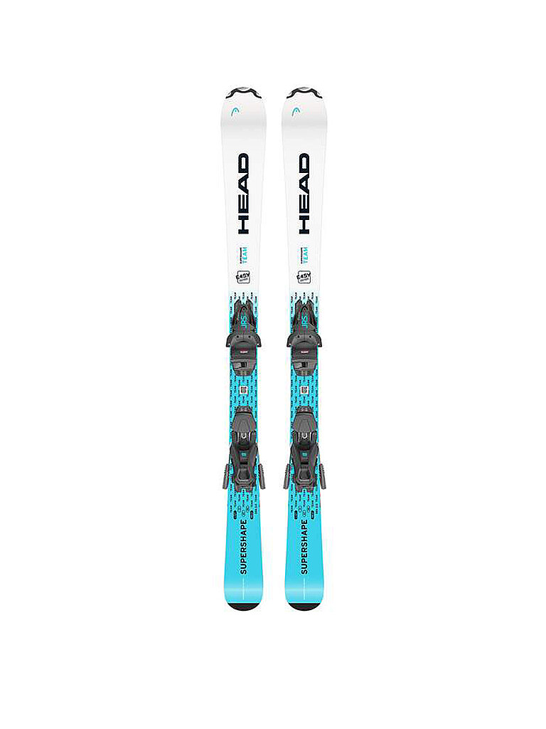 HEAD Kinderski Set Supershape Team Easy + JRS 4.5 GW weiss | 87