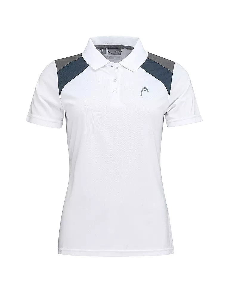 HEAD | Damen Tennispolo Club 22 Tech | weiss