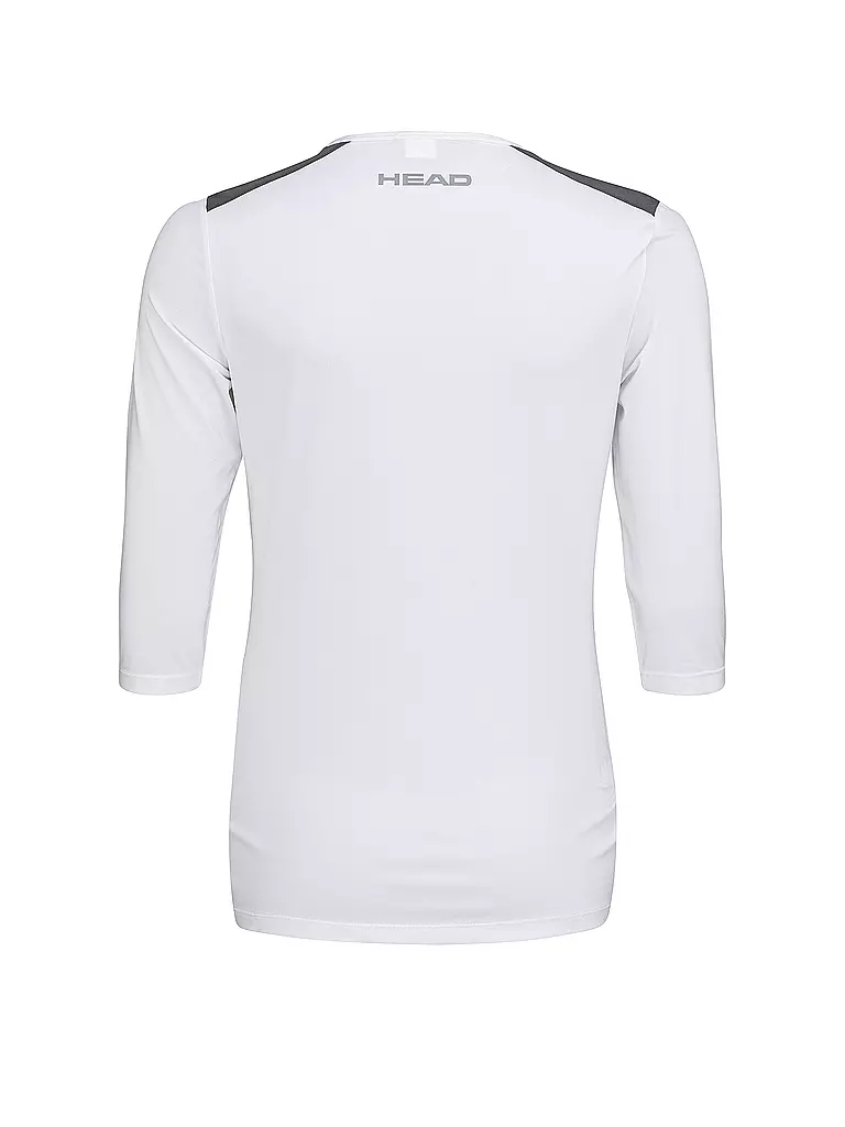 HEAD | Damen Tennisshirt Club 22 Tech 3/4 | weiss